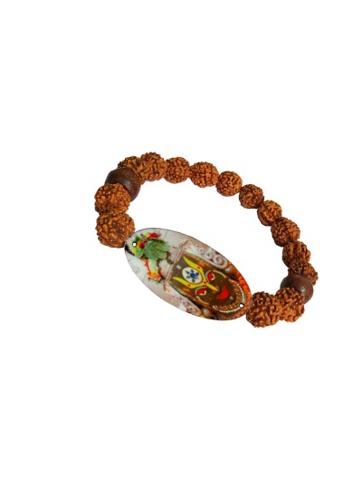 Shree Mahakal Shivling 5 Mukhi Rudraksha Bracelet